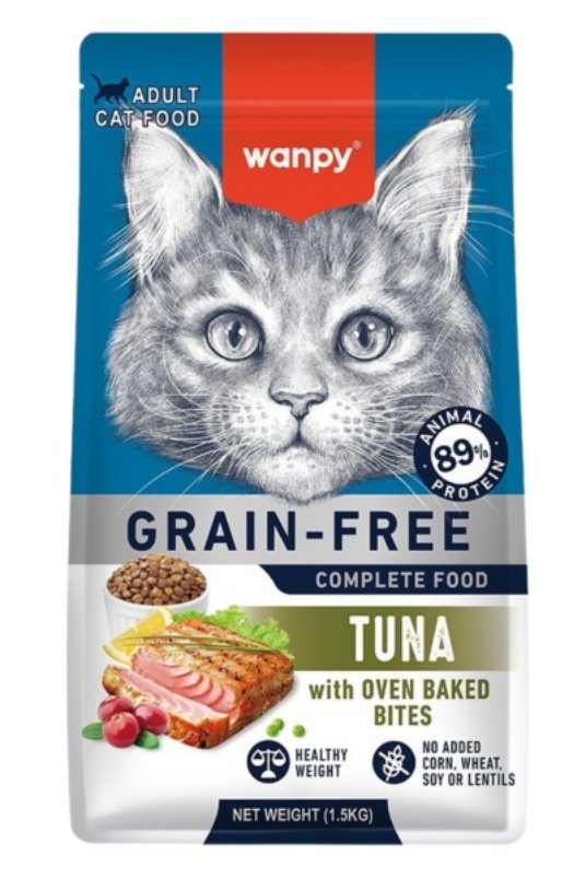 Wanpy Grain Free hrana za mačke, tuna