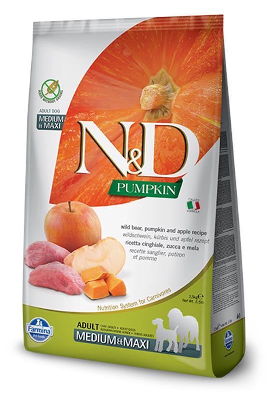 N&D Pumpkin Boar&Apple Medium&Maxi 12kg