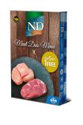 N&D Can Cat Natural Meat Duo Menu 6kom