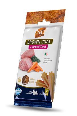 ND Brown Lamb poslastica za pse, mini 60 g