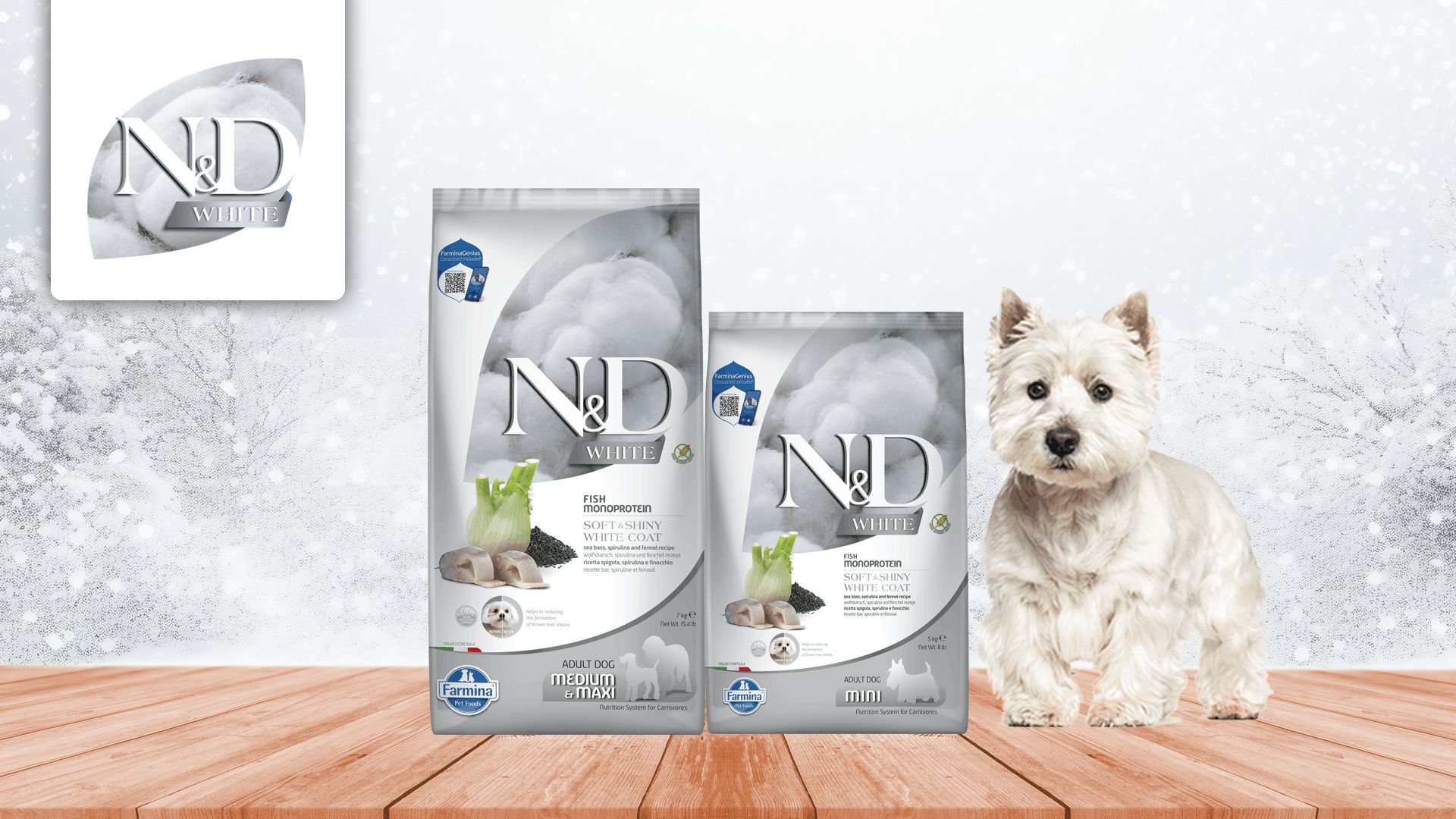 N&D WHITE HRANA ZA BELE PSE