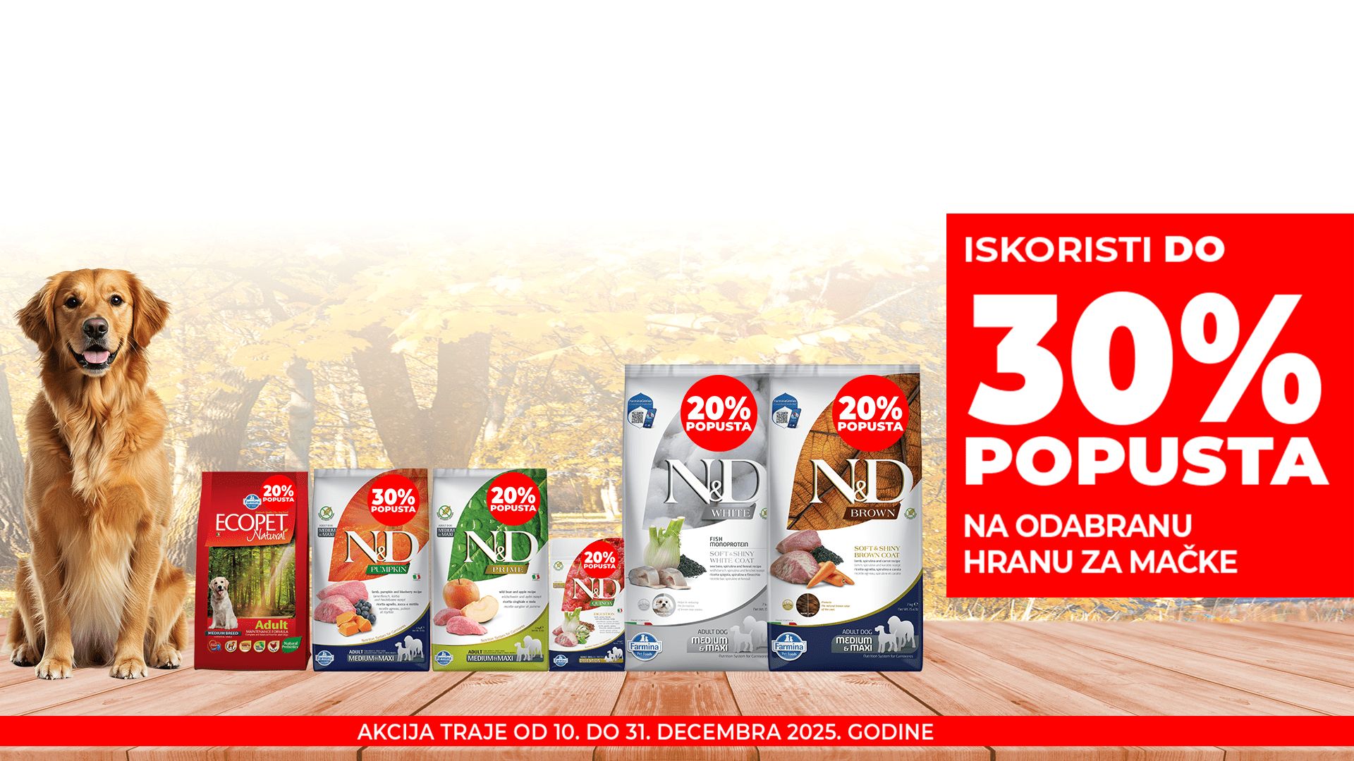 HRANA ZA PSE ZIMSKA AKCIJA