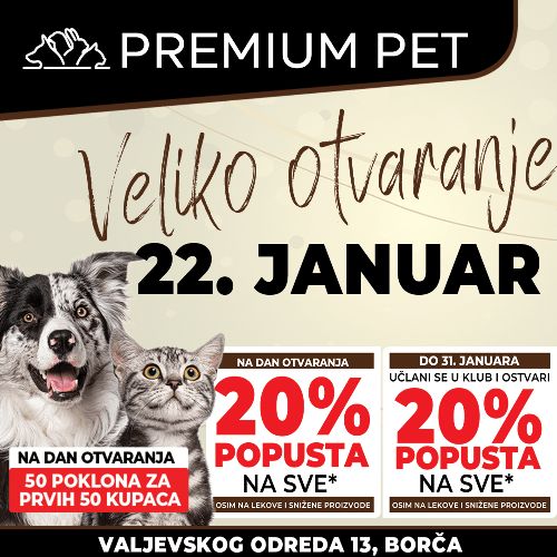 Premium Pet Valjevskog odreda