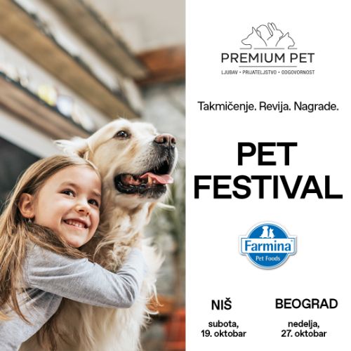 PRIJAVI SE ZA PET FESTIVAL U TVOM GRADU, PROŠETAJ REVIJOM I OSVOJI VREDNE NAGRADE!